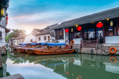 Zhouzhuang 'daki Konut Eski Şehir, Suzho