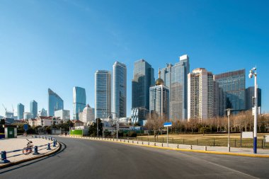 Qingdao Deniz Kenti 'nin Mimari Peyzajı' nın Skyline 'ı