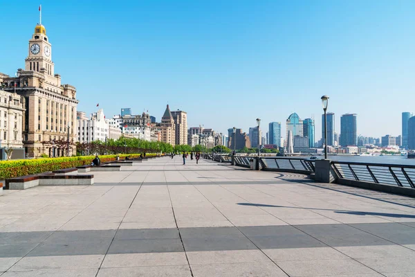 Bund Arkitektur Shanghai — Stockfoto