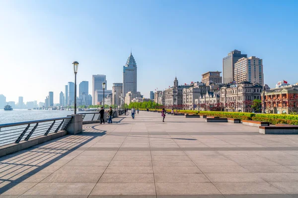 Bund Arkitektur Shanghai — Stockfoto