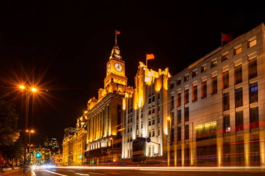 Bund, Şangay 'da gece sahnesi