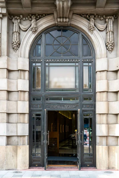 European building gate in China