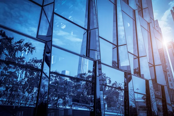 Paisaje Arquitectónico Del Edificio Comercial Ciudad Central — Foto de Stock