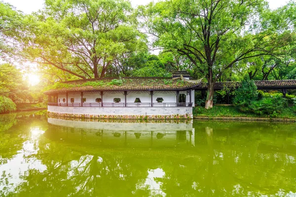 Китайский Классический Архитектурный Сад — стоковое фото