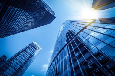 Lujiazui Finans Bölgesindeki gökdelenler, Shangha