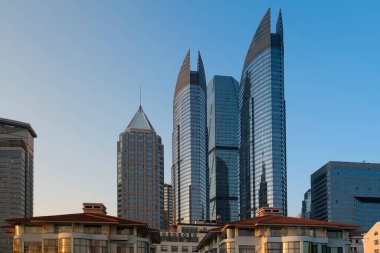 Qingda 'nın Güzel Modern Şehir Mimarisi