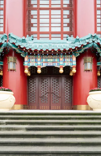 Chinese palace gate background