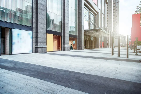 Commercial Street Square Tianjin Financial District — Stock Photo, Image