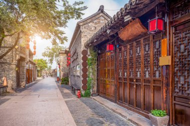 Antik şehir, Dongguan eski sokağı, Yangzhou, Çin