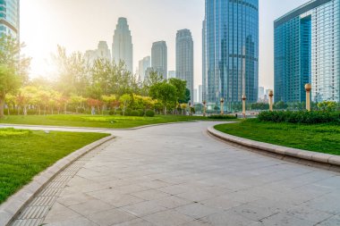 Tianjin 'deki kentsel mimari manzara