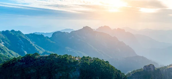 Gyönyörű Természeti Táj Huangshan Hegy Chin — Stock Fotó