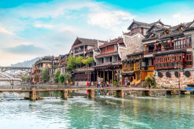 Phoenix Kasabası, Hunan, Chin