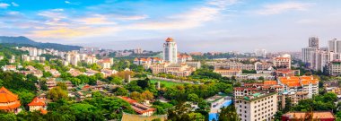 Xiamen 'in Güzel Kıyısı, Chin.