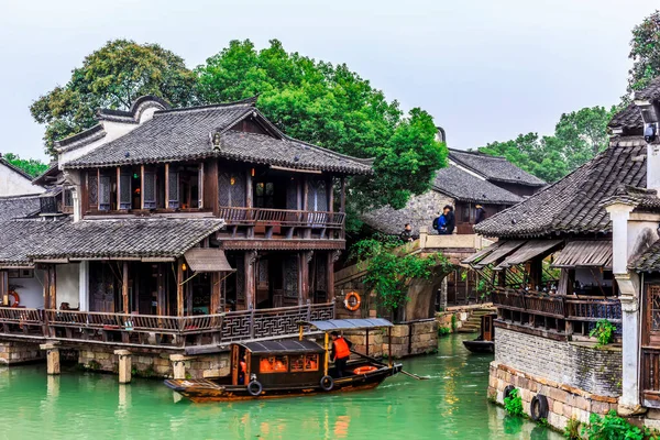 Wuzhen Jiangnan Water Town China — Foto de Stock