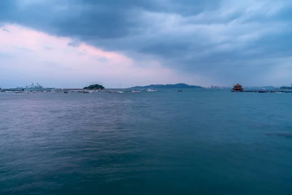 Qingdao City Paysage Littoral — Photo