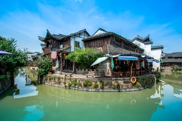 Deqing Antik Kasabası Zhejiang Çin — Stok fotoğraf