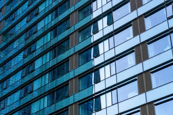 Construção Distrito Negócios Arquitetura Cidade Conceito Escritório — Fotografia de Stock