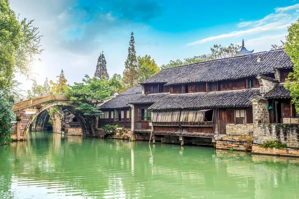 Wuzhen Jiangnan Water Town Chine — Photo