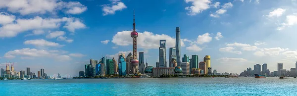 Stadens Arkitektoniska Landskap Shanghai — Stockfoto