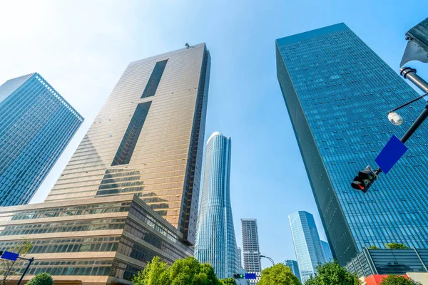 Skyscrapers in Lujiazui Financial District, Shangha