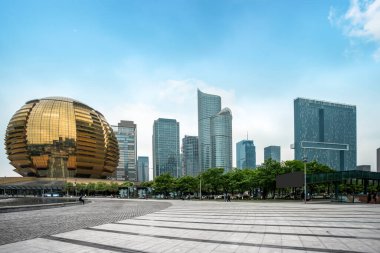 Modern Mimari Şehir Skylin