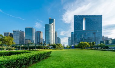 Kentsel Skylin 'in Modern Mimarisi