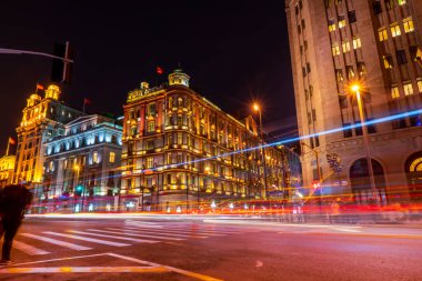 Bund, Şangay 'da gece sahnesi