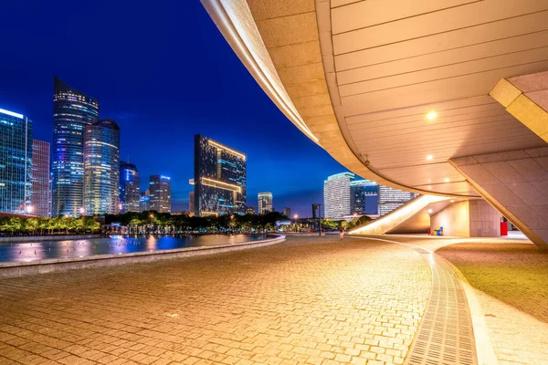 Urban Nightscape Modern Architectur