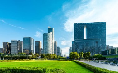 Kentsel Skylin 'in Modern Mimarisi