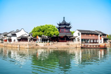Shantang Caddesi, Çin 'de Suzhou.