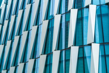 CI 'daki ticari binanın mimari manzarası.