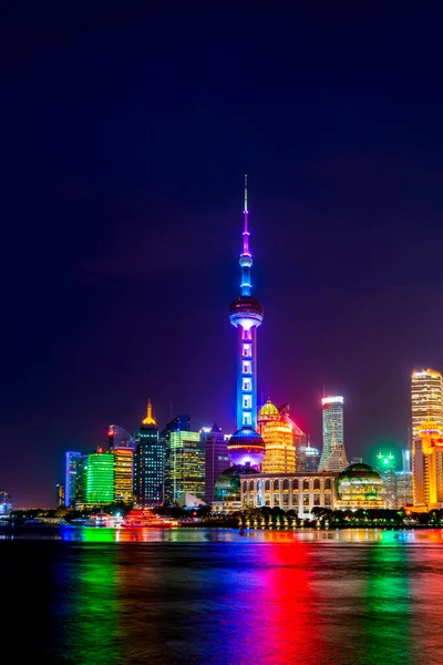 Skyline Del Paesaggio Architettonico Urbano Lujiazui Shangh — Foto Stock