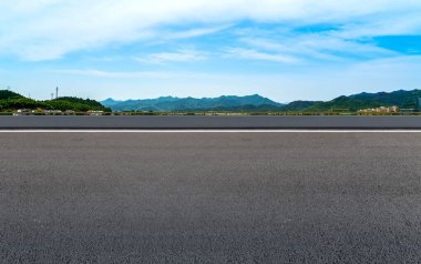 Otoyol Pavement Şehir Yolu ve Açık Alan Bölgesi