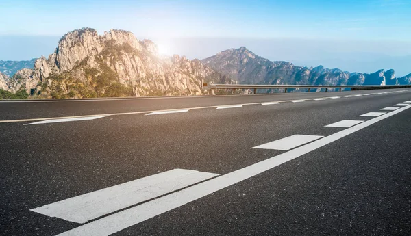 Air Tar Highway Square Natuurlijke Landschap — Stockfoto