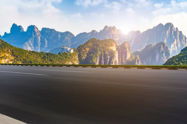 Highway Road Beautiful Natural Landscap — Stock Photo, Image