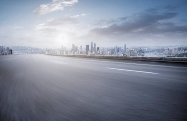 Çevre yolu, asfalt asfalt kaldırım, şehir inşaatı...