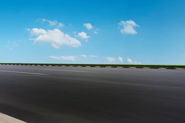 Road surface and sky cloud landscap
