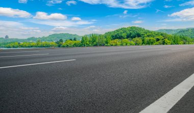 Otoyol Asfalt Asfalt Asfaltlama ve Doğal Yer Yüzeyi