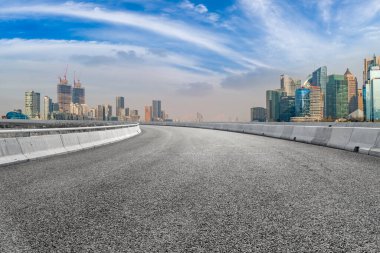 Çevre yolu, asfalt asfalt kaldırım, şehir inşaatı...