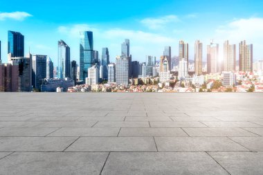 Yol Zemini ve Kentsel Skyline Mimarisi