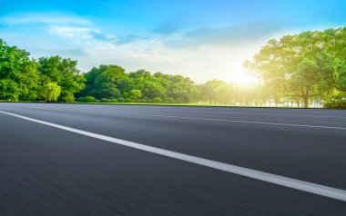 Otoyol Pavement Şehir Yolu ve Açık Alan Bölgesi