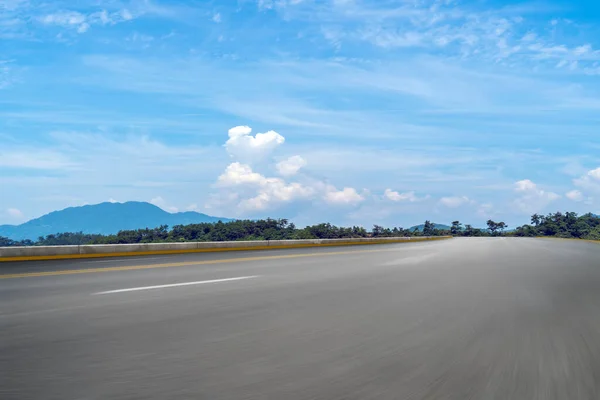 Highway Pavement Urban Road Outdoor Natural Landscap — Stockfoto