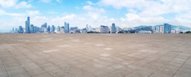 Boş Zemin Tuğlaları Xiamen Kentsel Mimari Skylin