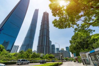 Mimari cadde, Lujiazui Finans Bölgesi, Shangha