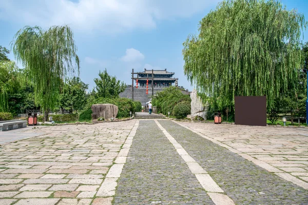 Antik Şehir Dongguan Eski Sokağı Yangzhou Çin — Stok fotoğraf