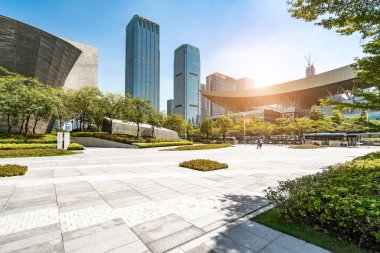 İnşaat işindeki kentsel inşaat bürosu kavramı