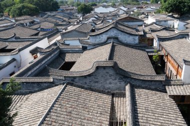 Fuzhou 'daki eski yerleşim yerleri.