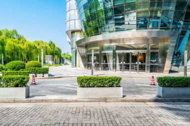 İnşaat işindeki kentsel inşaat bürosu kavramı