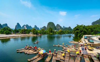 Guilin 'in Güzel Manzarası, Guangxi