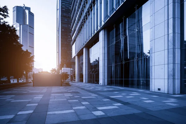 Hangzhou Financial District Plaza Modernt Arkitekturkontor Bui — Stockfoto